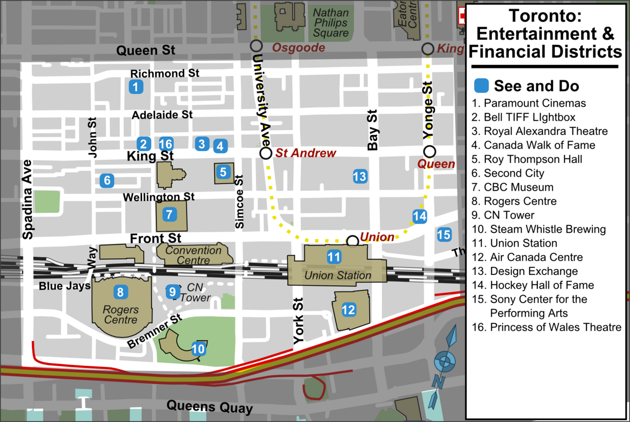 TOR WV entertainment-financial district map