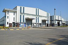 A Tega Industries-owned plant in Dahej, Gujarat Tega Plant.jpg