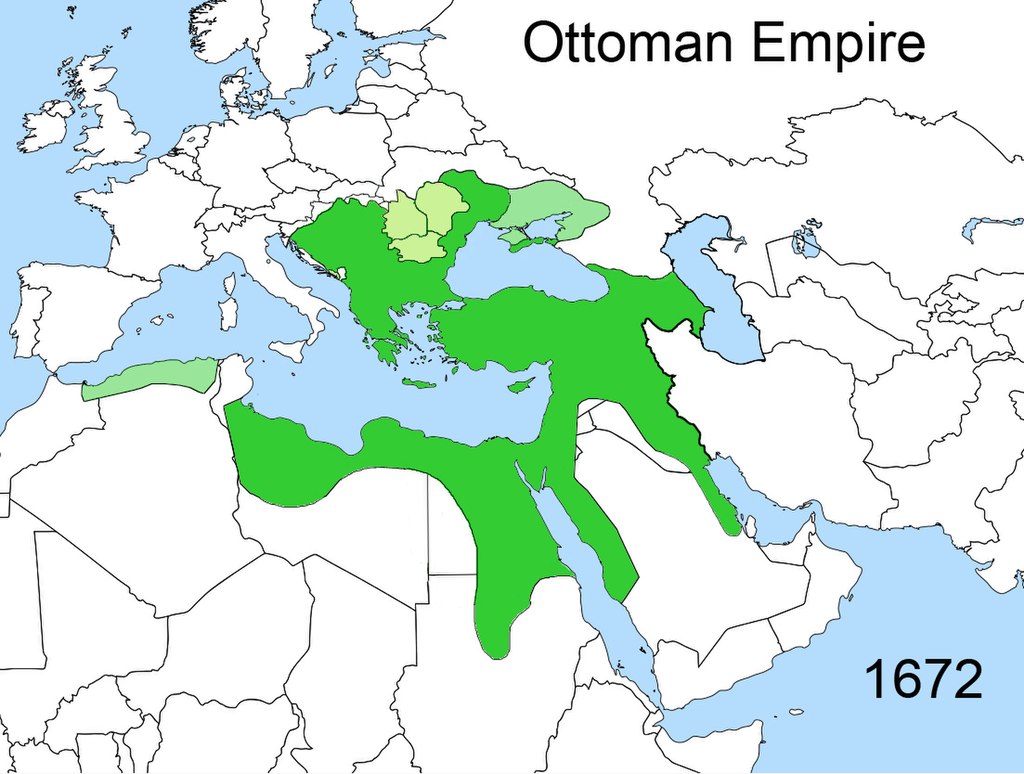 Territorial changes of the Ottoman Empire 1672