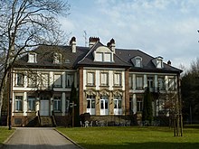 Front facade of a historic home