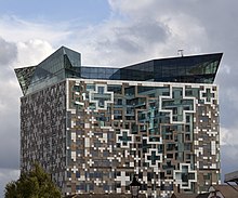 The Cube is the last phase of development at the Mailbox The Cube birmingham.jpg