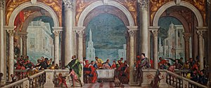 The feast in the house of Levi (Paolo Veronese)