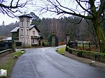 Aberlour House, East Lodge, Gatepiers ve Kapılar