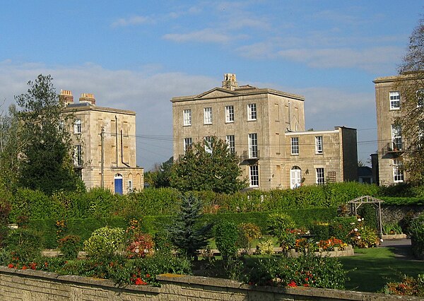 The Spa features large stone lodging houses