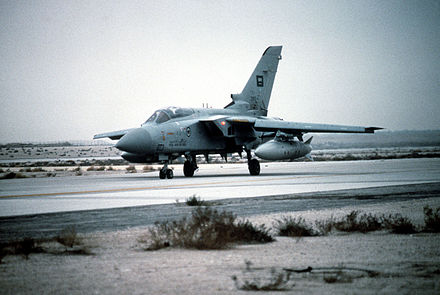 RSAF Tornado F3 during Operation Desert Storm