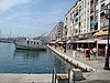 Modern buildings at the old port