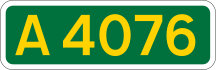 A4076 Schild