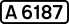 UK road A6187.svg