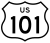 US 101 (1961 cutout).svg