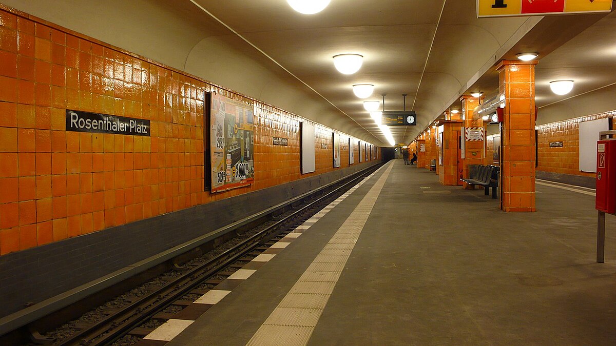 Rosenthaler Platz (Berlin U-Bahn) - Wikipedia