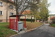 Čeština: Ulice U Studánky v Prachaticích, jižní Čechy. English: SNP street in Prachatice, South Bohemian Region, Czechia.