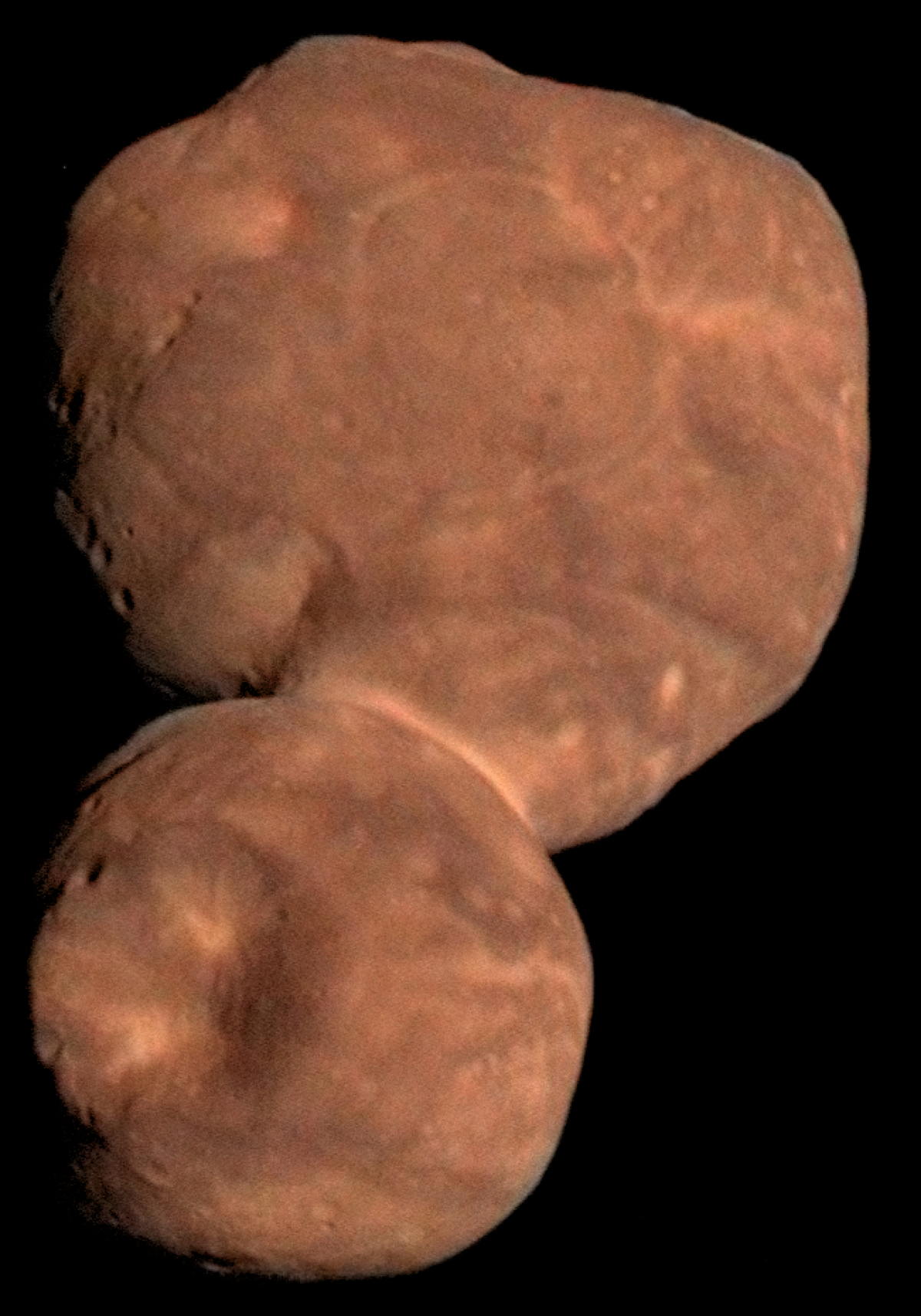 486958 Arrokoth[b] (provisional designation 2014 MU69 ; formerly nicknamed Ultima Thule[c]) is a trans-Neptunian object located i