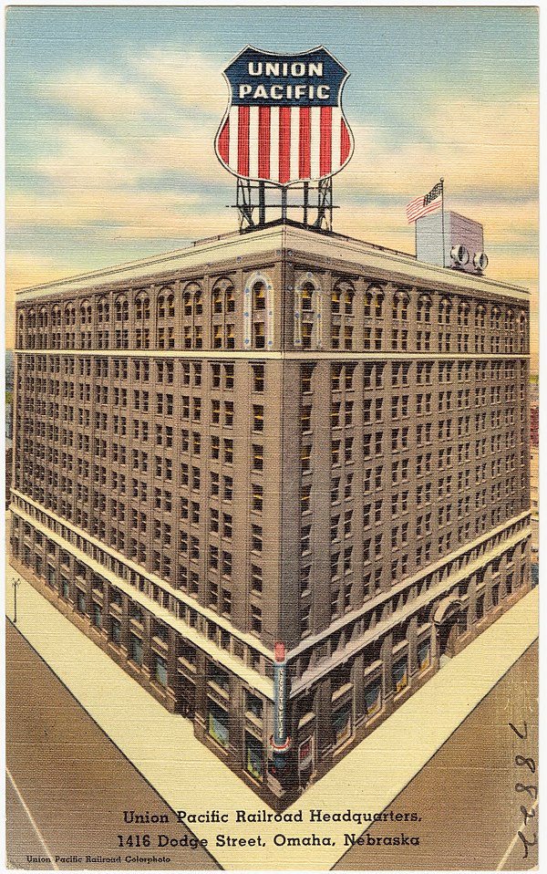 Union Pacific Railroad Headquarters Building, Omaha, Nebraska