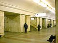 Estación de metro Universitet - 11 de marzo de 2000.