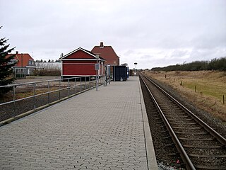 <span class="mw-page-title-main">Vidstrup railway station</span> Railway station in North Jutland, Denmark