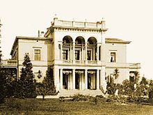 Die 1853–1857 durch Leonhard Zeugheer erbaute Villa Wesendonck