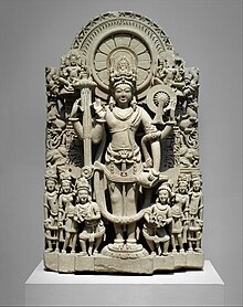 Vishnu, 10-11th century, Tomara dynasty, Punjab, India.