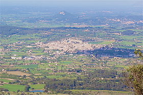 Vista de Montuïri del Puig de Randa.JPG