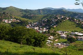 Vista parcial do bairro Córrego Alto