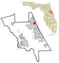 Thumbnail for File:Volusia County Florida Incorporated and Unincorporated areas Holly Hill Highlighted.svg