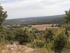 Paysage préservé : espaces agricoles, massif des Maures, la Sainte-Baume...