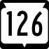 Marqueur State Trunk Highway 126