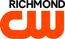 The CW network logo in orange with black lettering "Richmond" above