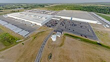 Walmart distribution center in Tomah, Wisconsin close to the Junction of I-90 and I-94 Walmart distribution center in Tomah, Wisconsin 9 pano.jpg