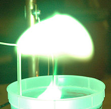 A demonstration of the water discharge experiment Water plasma.jpg
