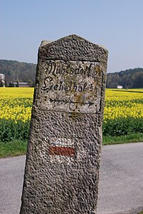 Wegweisersäule Porschendorf (61)