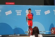 Deutsch: Gewichtheben bei den Olympischen Jugendspielen 2018; Tag 2, 10. Oktober 2018; Jungen 62 kg English: Weightlifting at the 2018 Summer Youth Olympics at 8 October 2018 – Boys' 62 kg