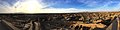 Vista panorámica de Meybod desde el Castillo