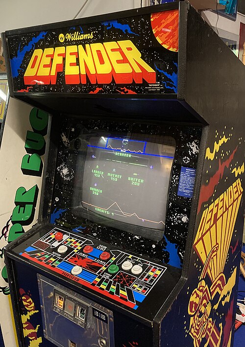Williams Defender arcade game