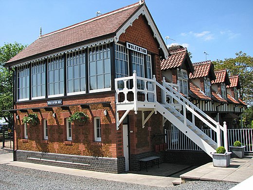 Wolferton Station – used by the royal family and their guests to reach Sandringham House for over 100 years