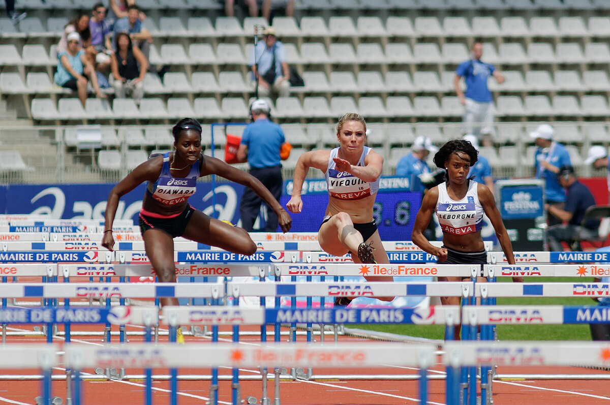 File:Women 100 m hurdles French Athletics Championships 2013