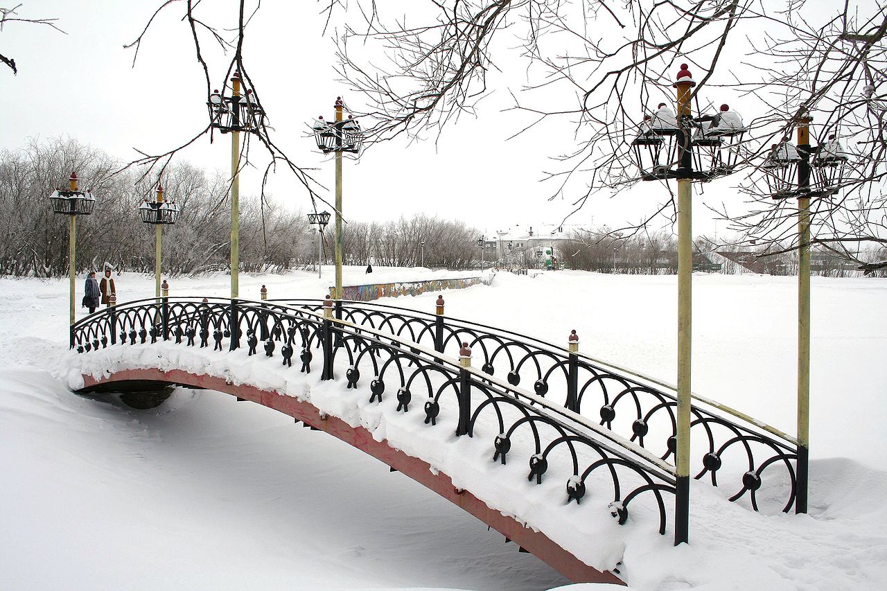 Воркута городской парк карта