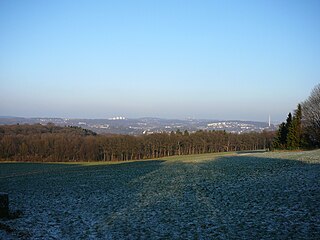 View from Sonnenberg to the Sonnborn limestone area