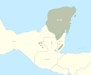 Yucatecan map.svg