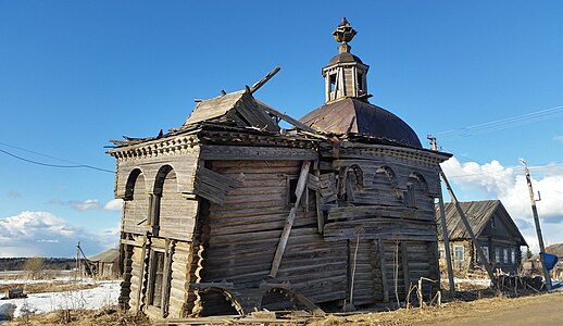 Вид часовни в 2017 году