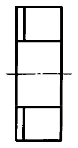 File:ГОСТ 2.420-69. Подшипник с одной защитной шайбой (упрощенное изображение).tif