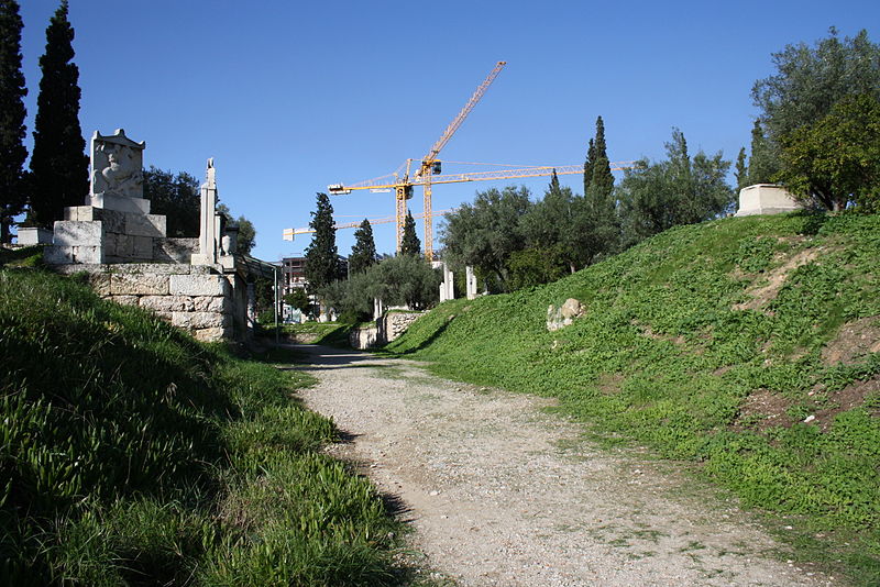 File:0957 - Keramikos cemetery, Athens - Street of tombs - Photo by Giovanni Dall'Orto, Nov 12 2009.jpg