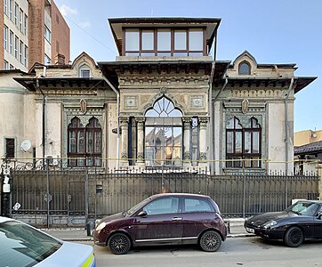 Gheorghe Ionescu-Gion House (Strada Logofătul Udriște no. 11), Bucharest, Romania, by Ion N. Socolescu, 1889[56]