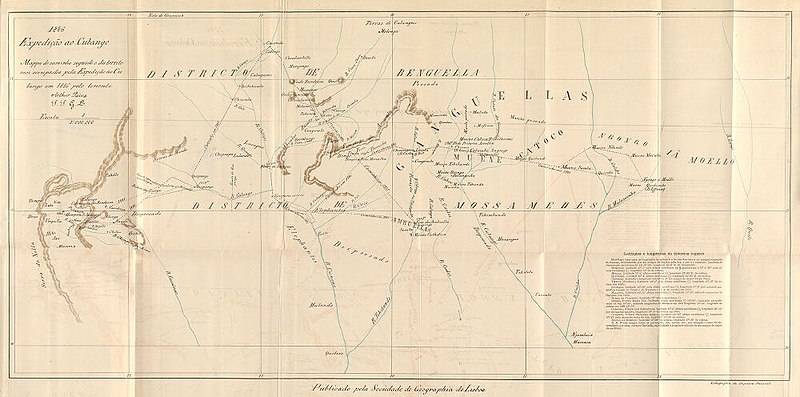 File:1886 expedição ao Cubango. Mappa do Caminho seguido e das territo rios occupados pela Expedição ao Cubango em 1886 pelo tenente Arthur Paiva. - DPLA - 131dacbe4d182f0083ce7b06ce68a60c.jpg