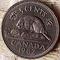 1987 Canada 5 cents (5222830658).jpg