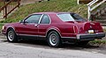 1989 Lincoln Mark VII LSC, rear left view