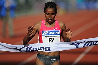 Eyerusalem Kuma Ethiopian marathon runner