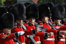 The Welsh Guards marching in the 2010 Moscow Victory Day Parade in Moscow, Russia. 2010 Moscow Victory Day Parade-30.jpeg