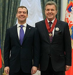 Награждение орденом «За заслуги перед Отечеством» II степени, 22 февраля 2012 года