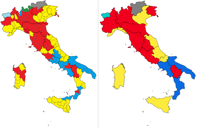 File:2013 Italian general election - Results by list.svg