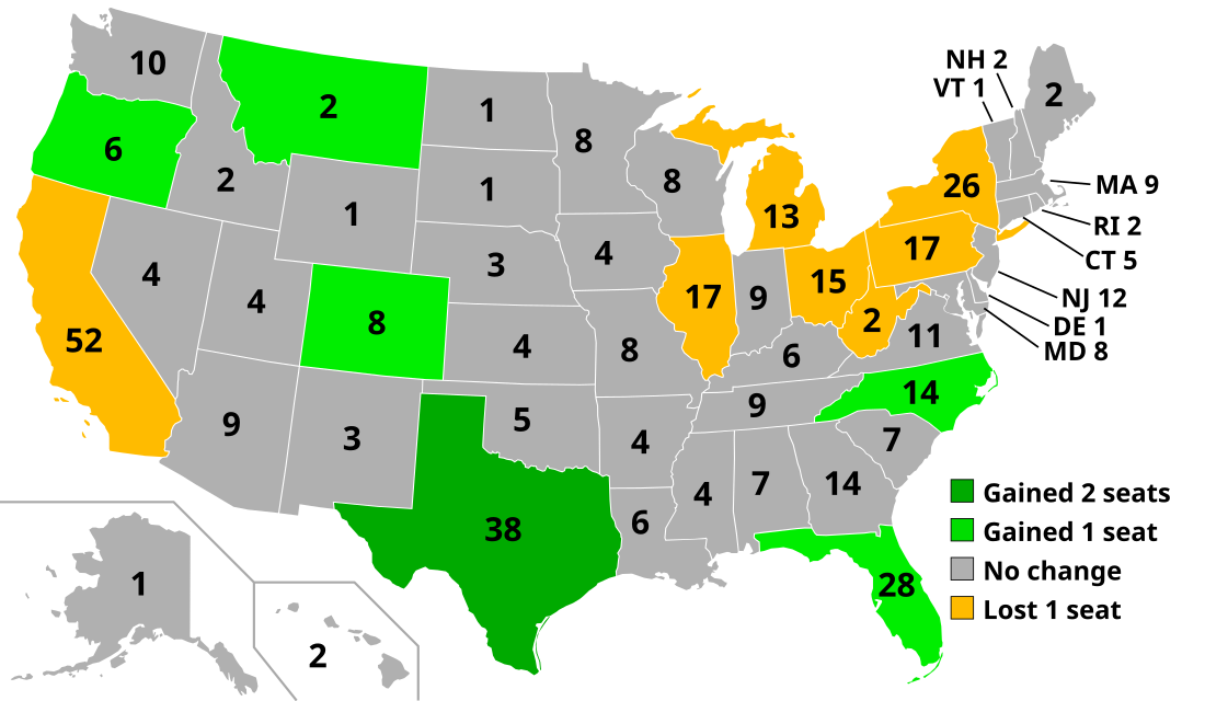 File:2020 census reapportionment.svg